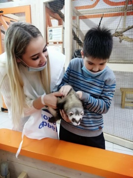 Особенные дети посетили зоопарк в г.Уфе